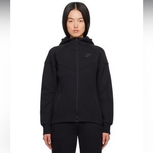 Nike Sportswear Tech Fleece Windrunner Women's Full-Zip Hoodie Black Small